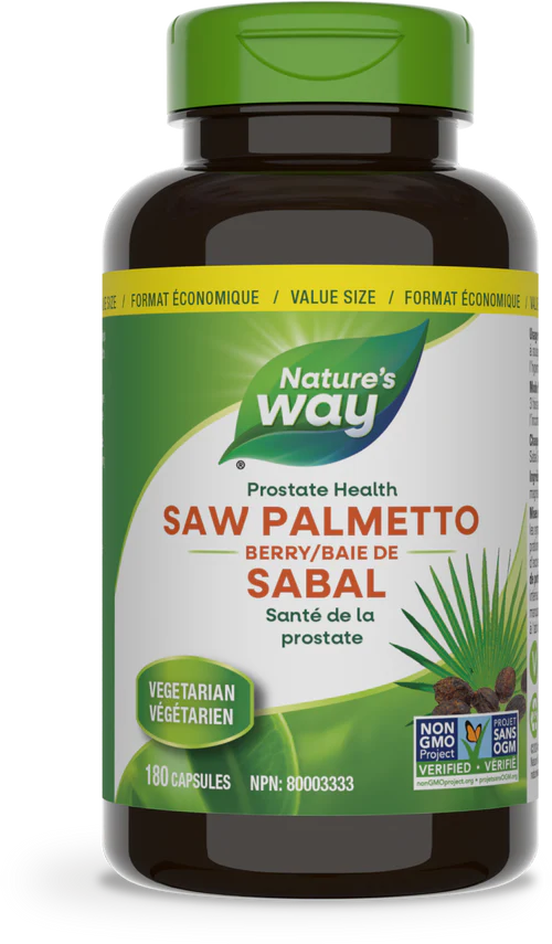 Nature's Way - Saw Palmetto Berries - 180 Softgels