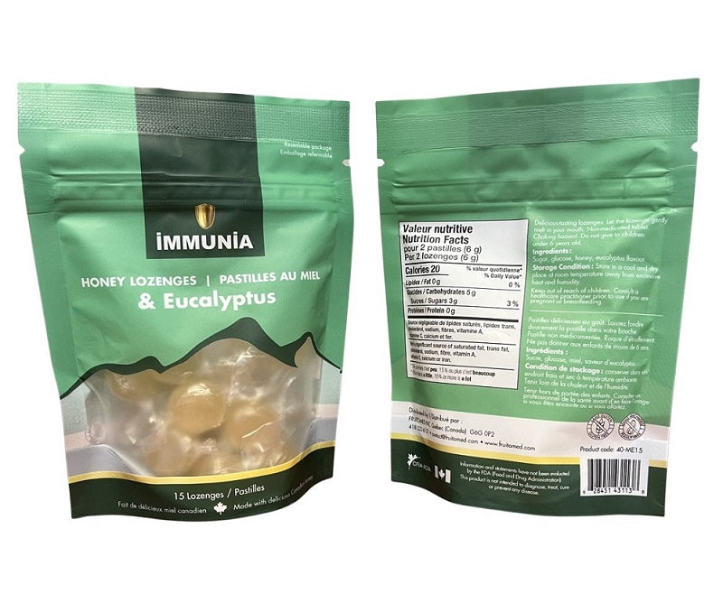 Honey & Eucalyptus Lozenges (15 units)