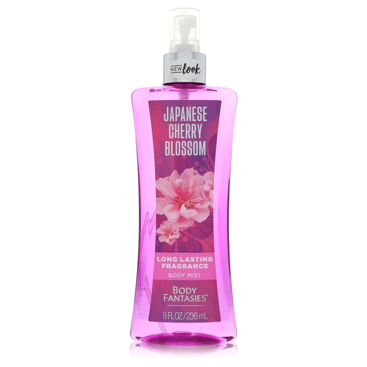 Body Fantasies Signature Japanese Cherry Blossom Body Spray By Parfums De Coeur 8 oz Body Spray