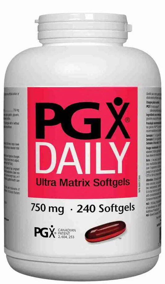 Natural Factors   PGX Daily Ultra Matrix Softgels 750 mg   240sgls