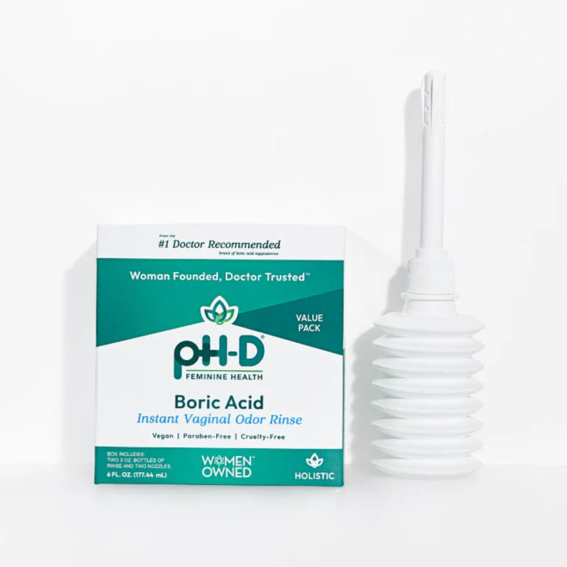 pH-D Feminine Health - Boric Acid Vaginal Odor Rinse 177ml