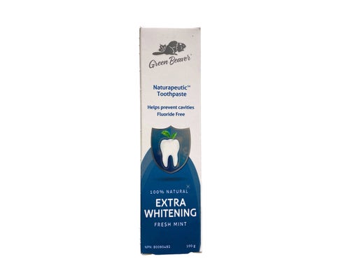 GREEN BEAVER    Naturapeutic Toothpaste    GREEN BEAVER    Naturapeutic Toothpaste    Extra Whitening Toothpaste 100g