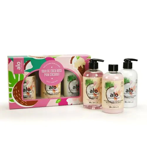 FRUITS & PASSION ALO SET PINK COCONUT 3 pack of 6