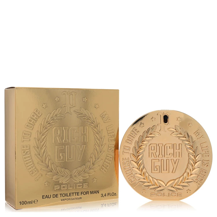 Police Colognes Men Police Rich Guy 100 ml Eau De Toilette Spray