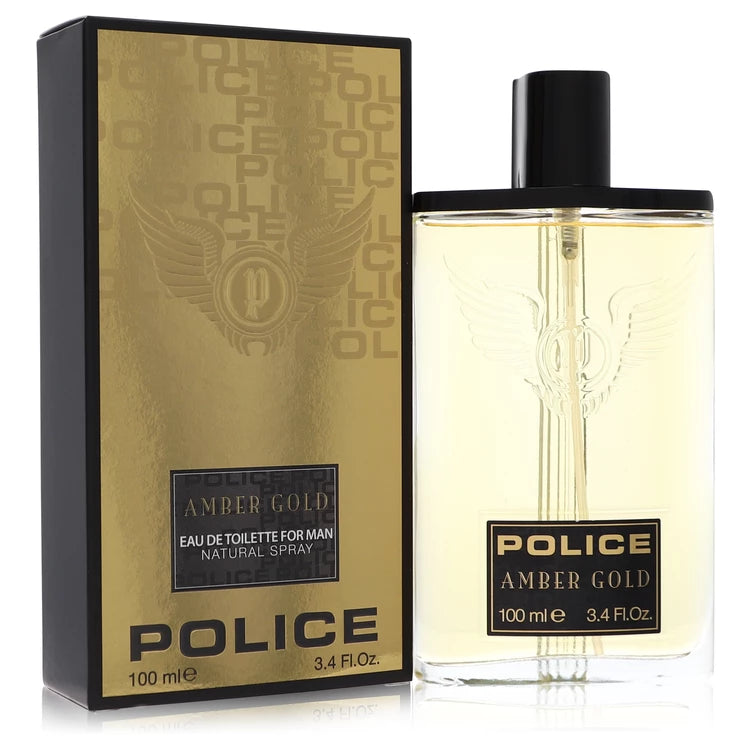 Police Colognes Men Police Amber Gold 100 ml Eau De Toilette Spray