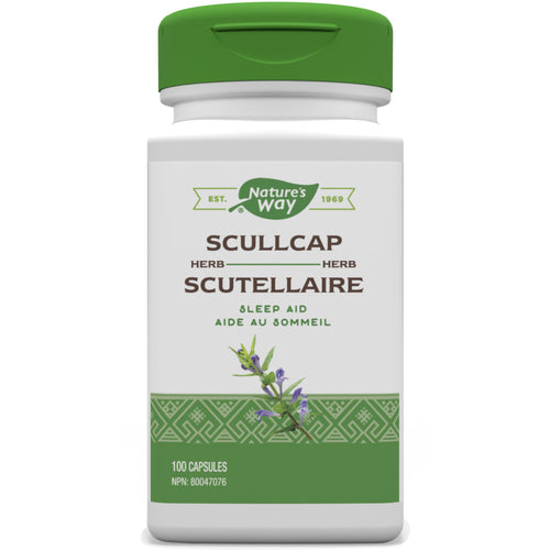 Nature's Way - Scullcap Herb - 100 Veg Caps