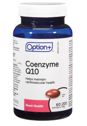 OPTION+ COENZYME Q10 SOFTGELS 200MG 60