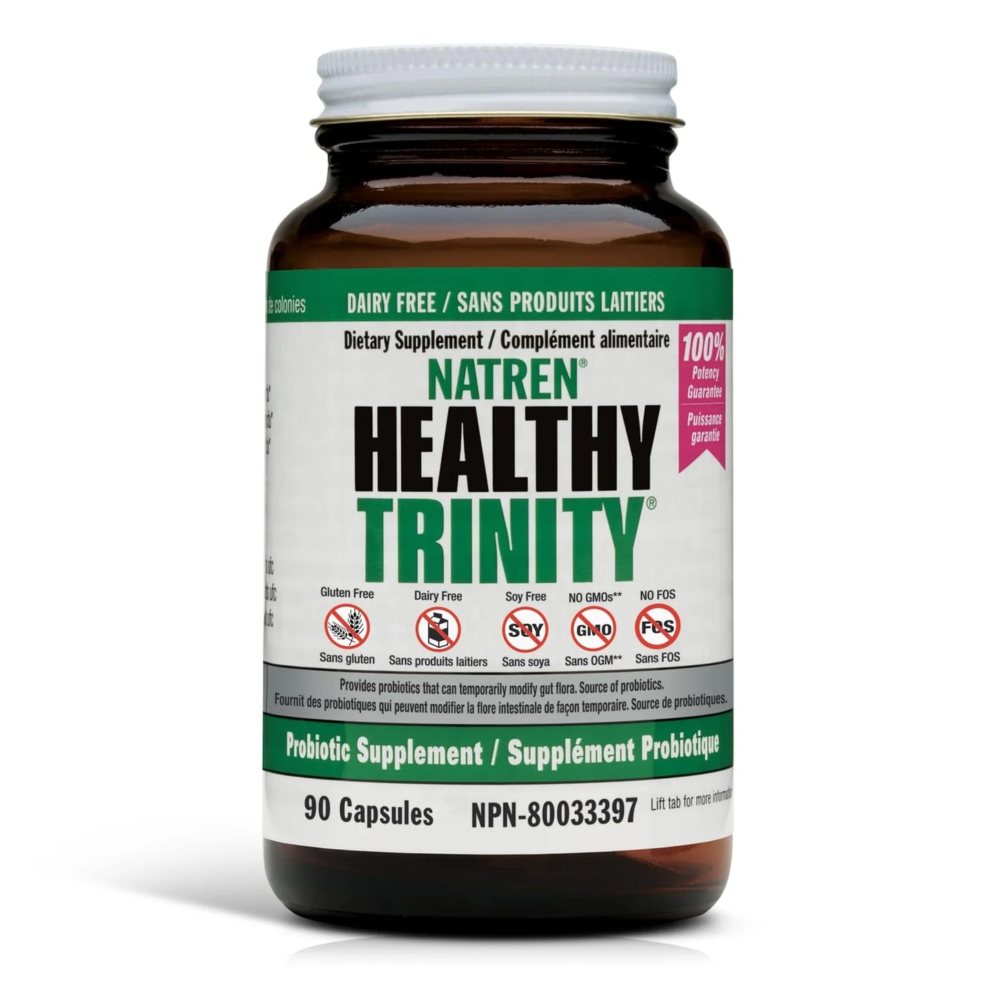 NATREN - RETAIL Healthy Trinity Dairy Free,90s