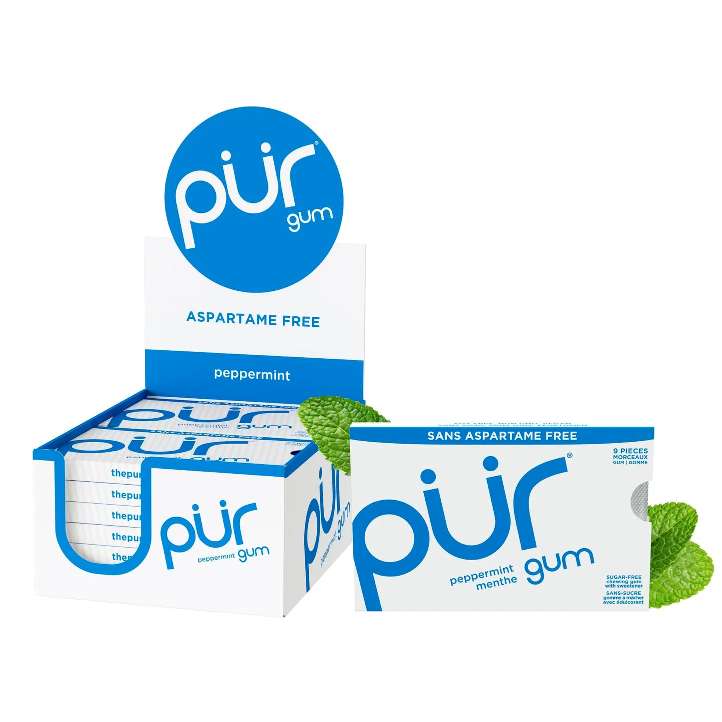 PUR GBL-Peppermint, 9ct, 12/tray
