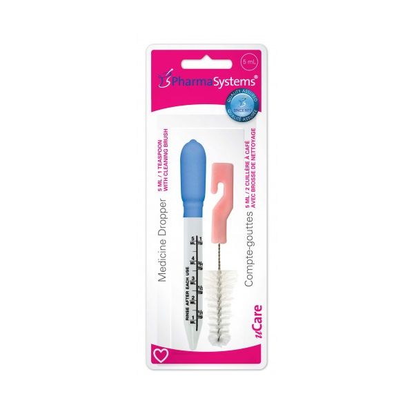 DROPPER MED W/BRUSH 5ML