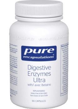 PURE Digestive Enzymes Ultra with Betaine HCl 90 caps