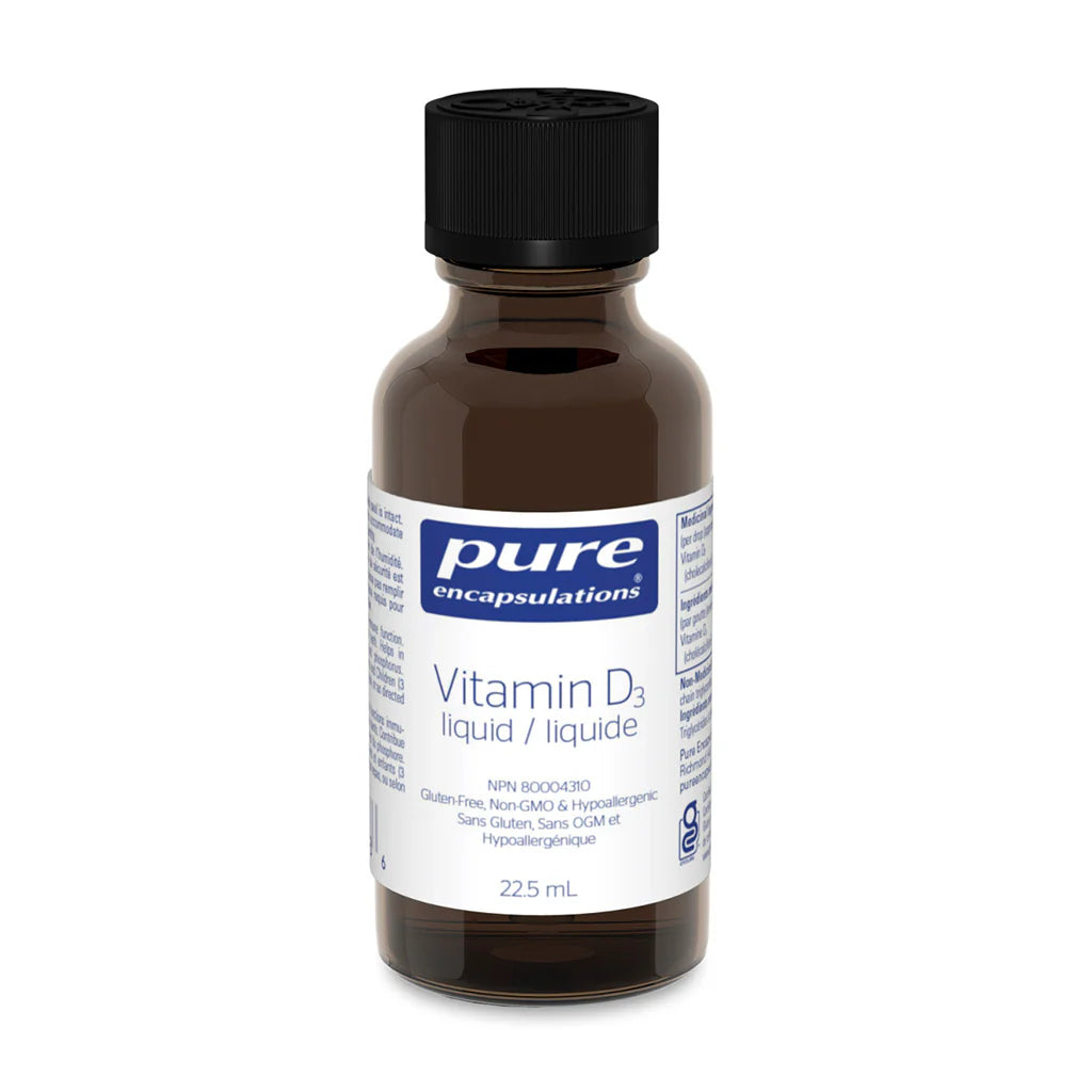 PURE Vitamin D3 liquid 22.5 mL