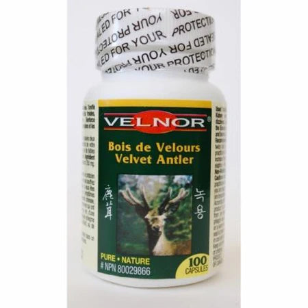 VELNOR Velvet Antler, Pure - 100 caps