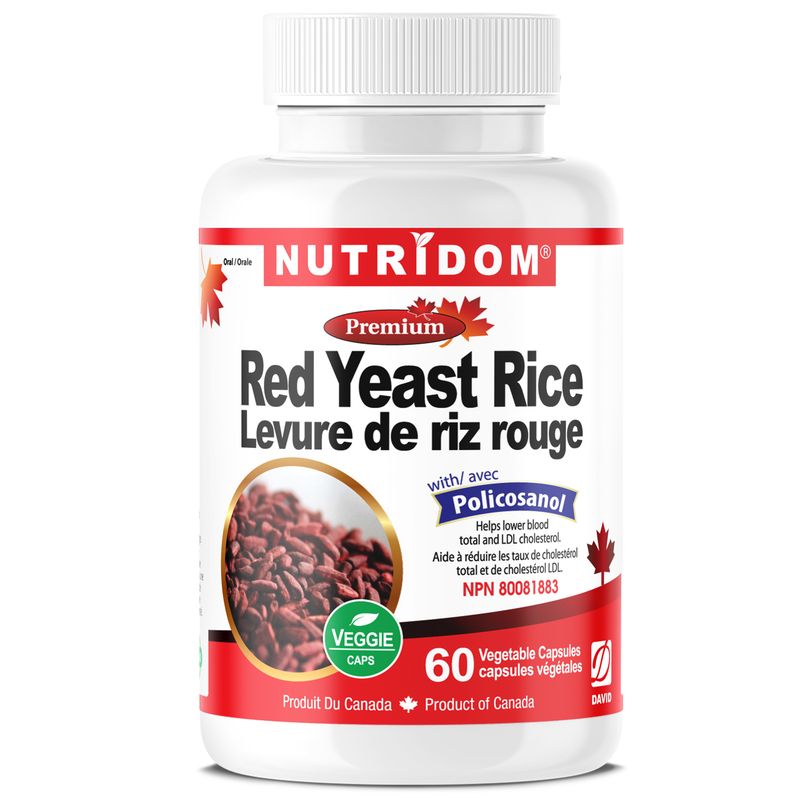 NUTRIDOM® Red Yeast Rice&Policosanol 60 Vcaps