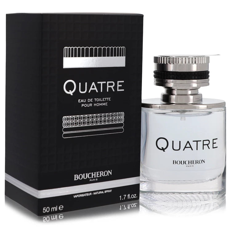 Boucheron Men Quatre 50 ml Eau De Toilette Spray