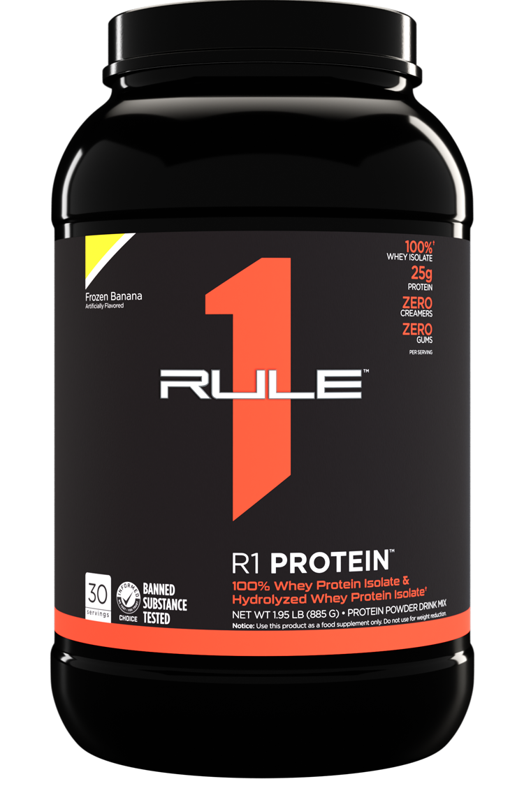 RULE 1 R1 PROTEIN ISOLATE 2lbs FROZEN BANANA