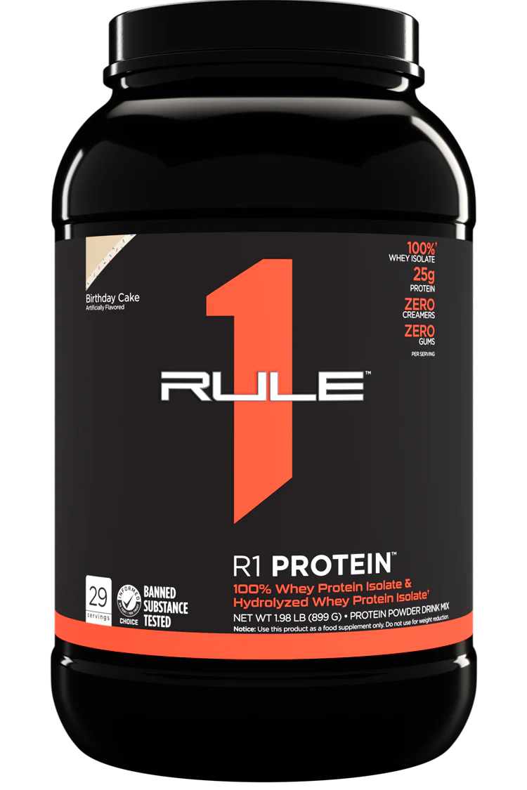 RULE 1 R1 PROTEIN ISOLATE 2lbs BIRTHDAY CAKE