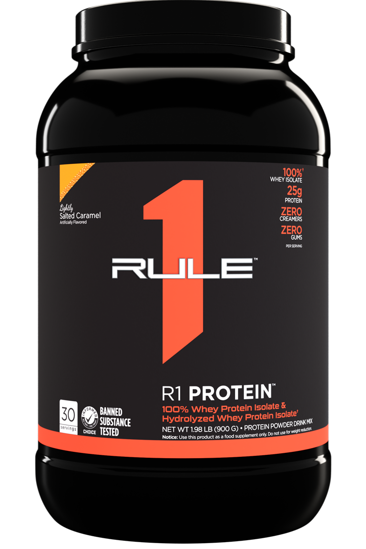 RULE 1 R1 PROTEIN ISOLATE 2lbs LIGHTLY SALTED CARAMEL