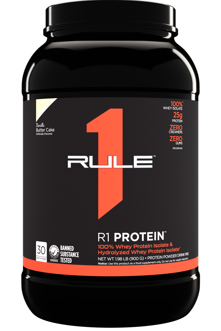 RULE 1 R1 PROTEIN ISOLATE 2lbs VANILLA BUTTER CAKE
