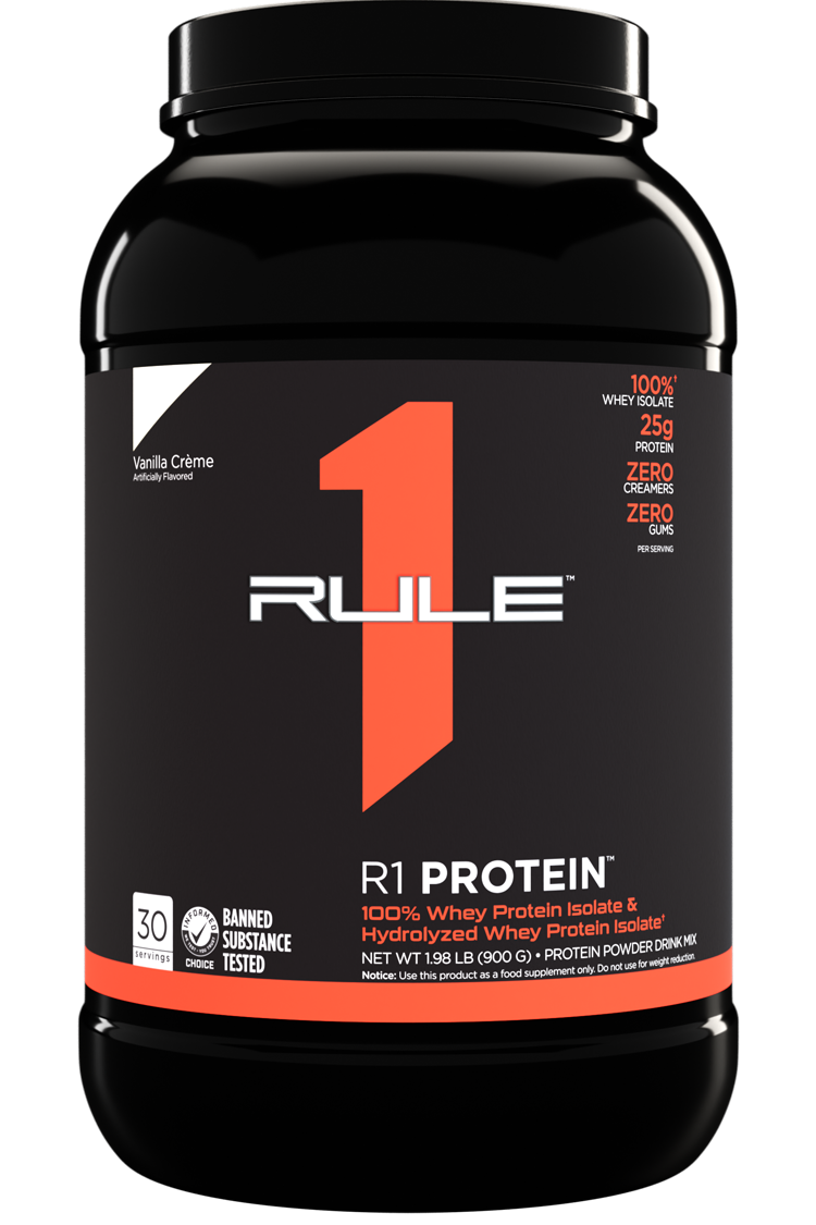 RULE 1 R1 PROTEIN ISOLATE 2lbs VANILLA CREME