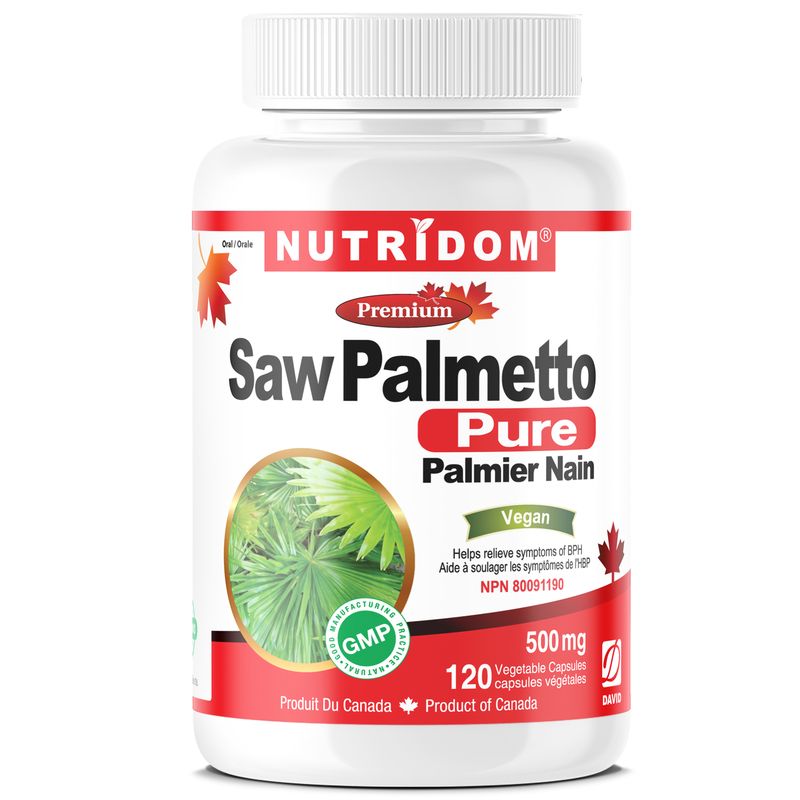 NUTRIDOM® Saw Palmetto Pure 120 Vcaps