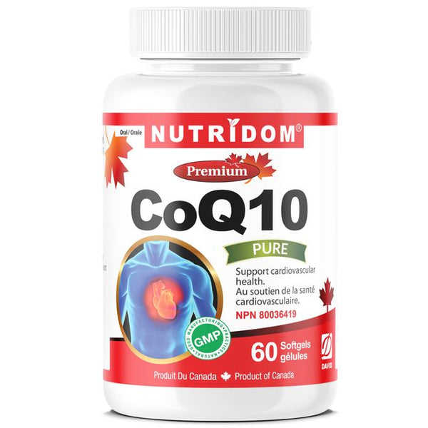 NUTRIDOM® CoQ10 100mg 60 Softgels