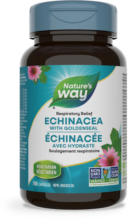 Nature's Way - Echinacea-Goldenseal - 100 Veg Caps
