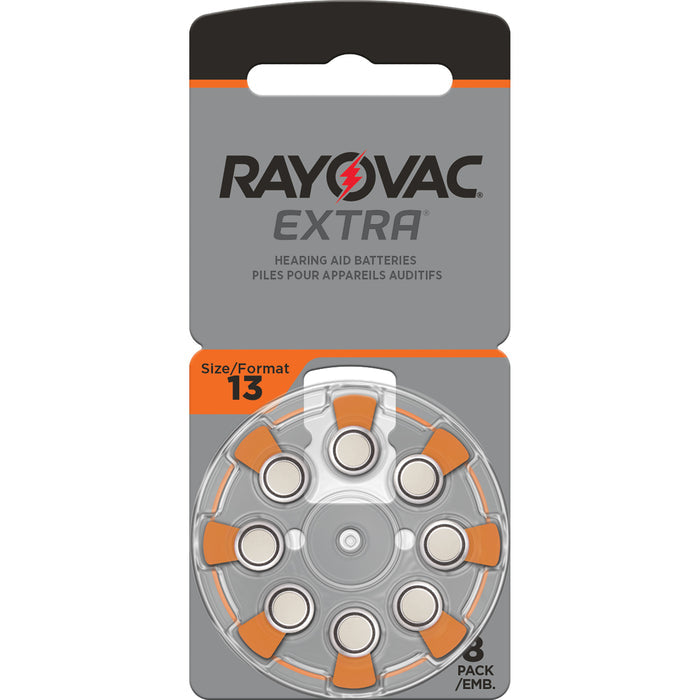 RAYOVAC BATTERIES HEARING AIDS #13 PK 8