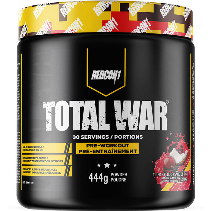 Redcon1 Redcon1 Total War Flavour: Tiger's Blood
Container Size: 30 Servings