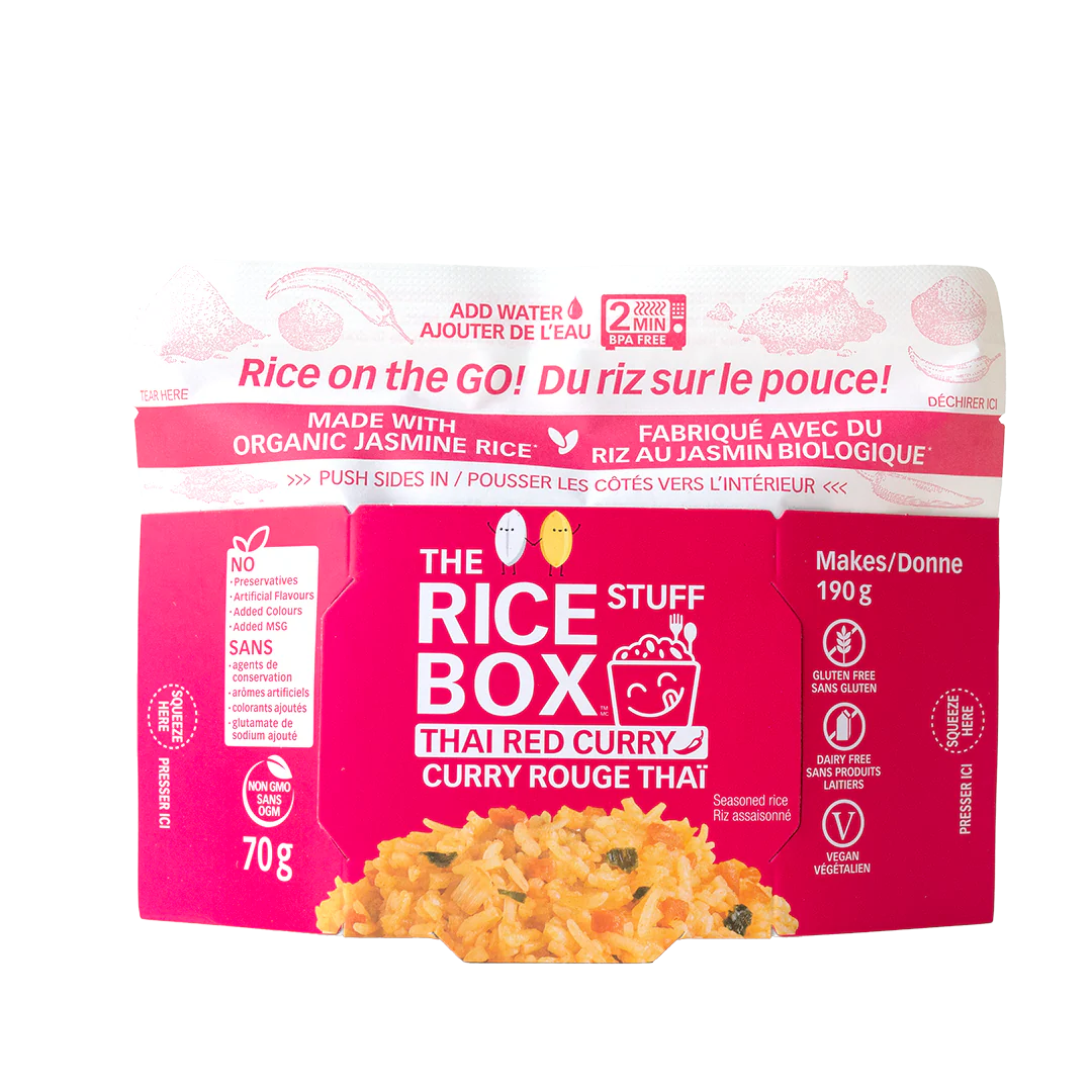 The Rice Stuff Thai Red Curry RIce 6 x 70g