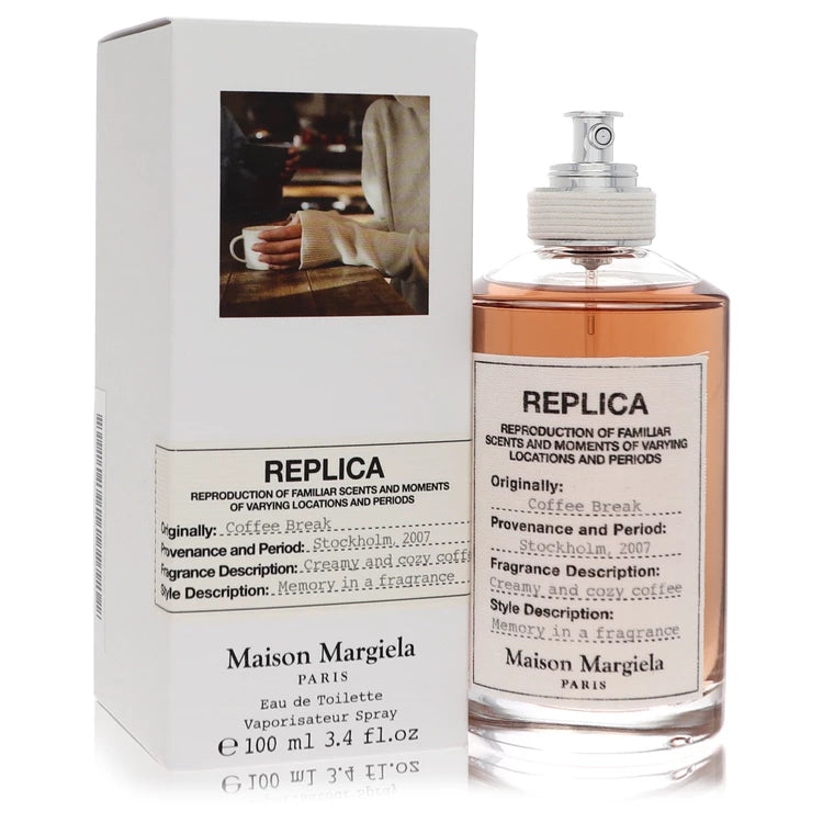 Maison Margiela Women Replica Coffee Break 100 ml Eau De Toilette Spray (Unisex)