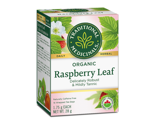 TRADITIONAL MEDICINALS Org Raspberry Leaf Tea 16bg