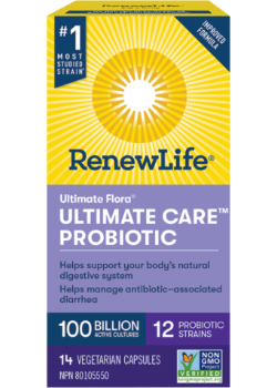 Renew Life   Ultimate Flora Ultimate Care 100Bil 14vcap