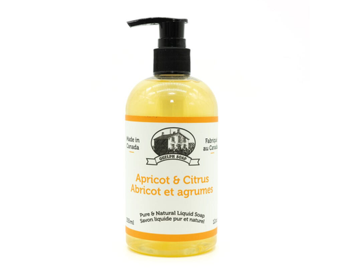 GUELPH SOAP COMPANY Apricot & Citrus Hand Soap 355ml