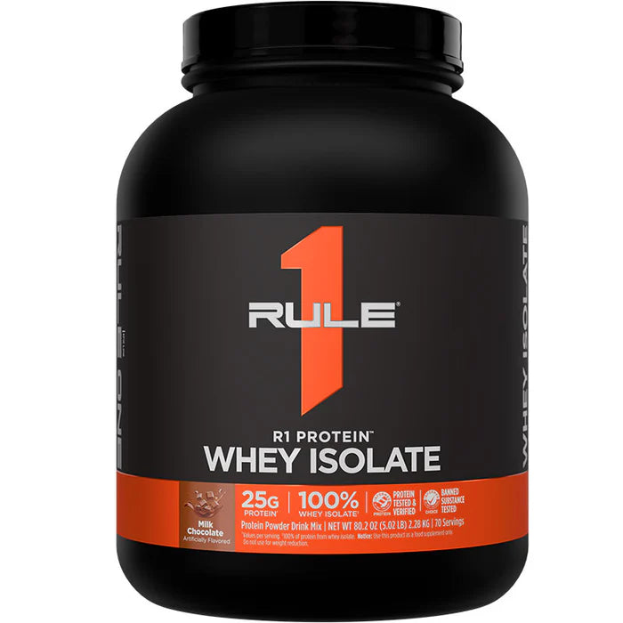 RULE 1 - R1 PROTEIN ISOLATE - 5lbs - MILK CHOCOLATE