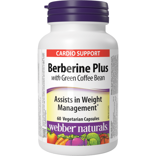Webber Naturals - Berberine Plus - 60 Vegetarian
Capsules