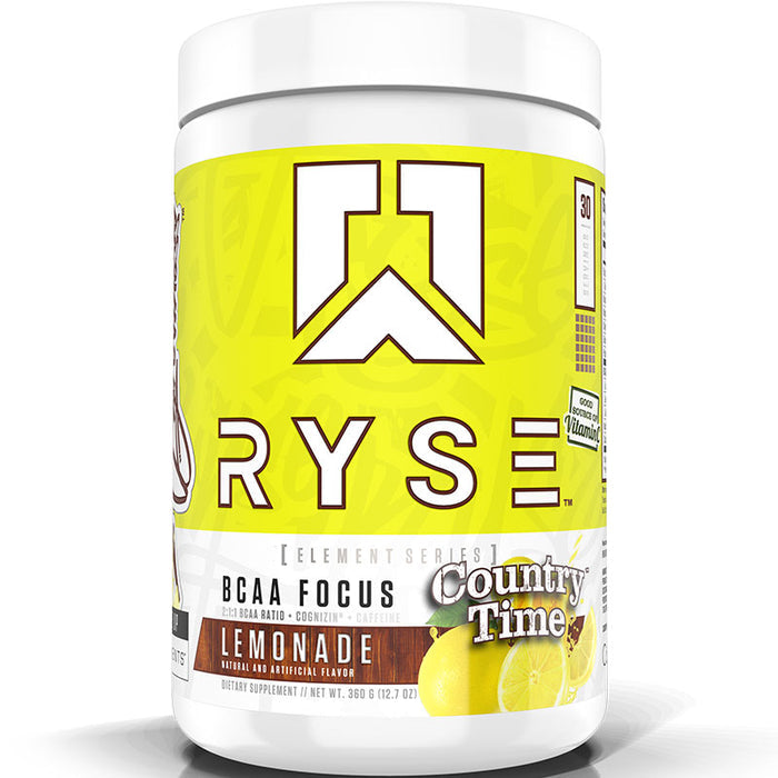 Ryse BCAA Focus | Country Time Lemonade | 30 Servings