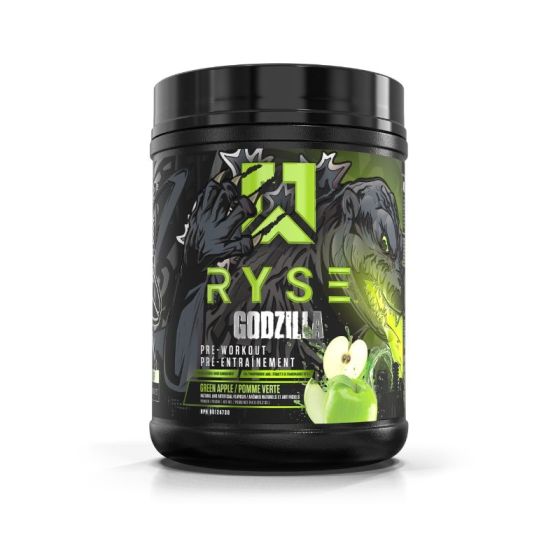 RYSE Supplements - Ryse Godzilla Pre Workout Green Apple 20/40 Servings