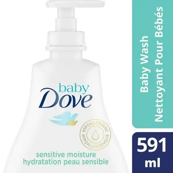 DOVE BABY TIP TO TOE BODY WASH SENS MOISTURE 591ML