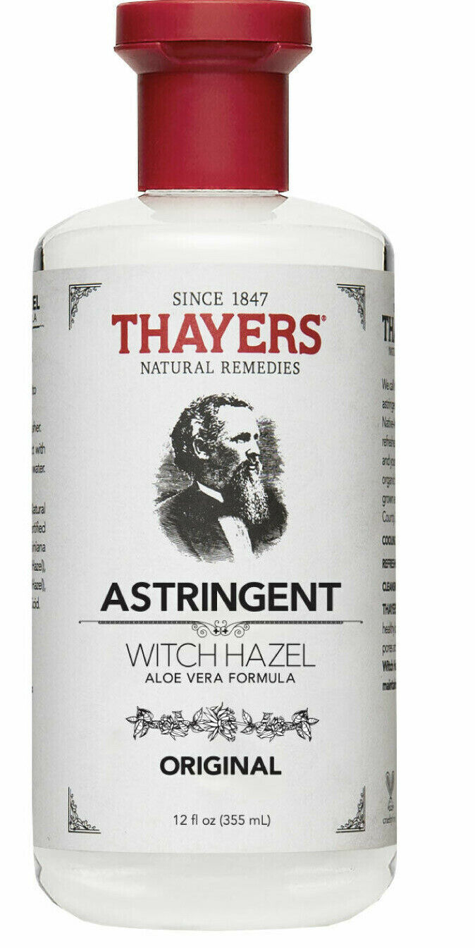 THAYERS NATURAL    Witch Hazel Astringents    THAYERS NATURAL    Witch Hazel Astringents    Original Aloe Vera Astringent355mL