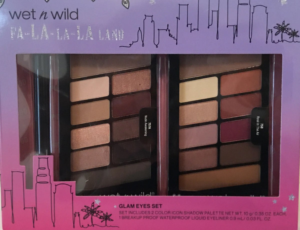 WET N WILD COLLECTION SET EYES GLAM pack of 6