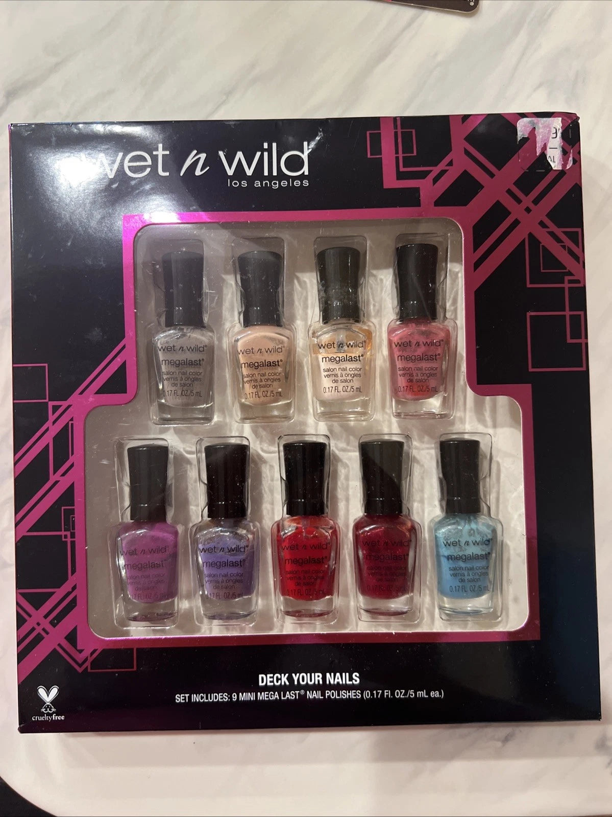 WET N WILD DECK YOUR NAILS SET 9