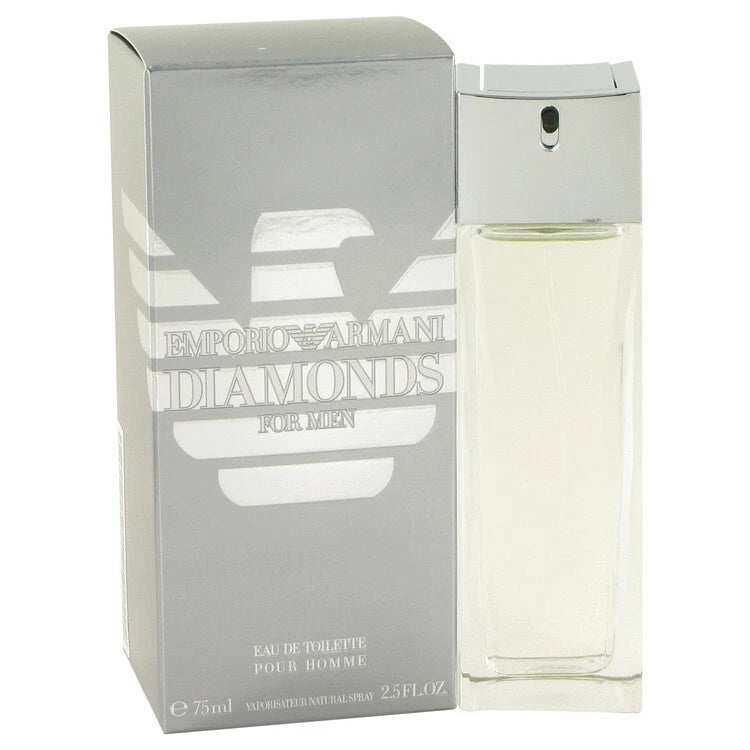 Emporio Armani Diamonds Eau De Toilette Spray By Giorgio Armani 2.5 oz Eau De Toilette Spray