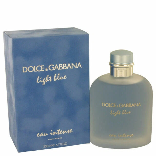 Dolce & Gabbana Men Light Blue Eau Intense 200 ml Eau De Parfum Spray