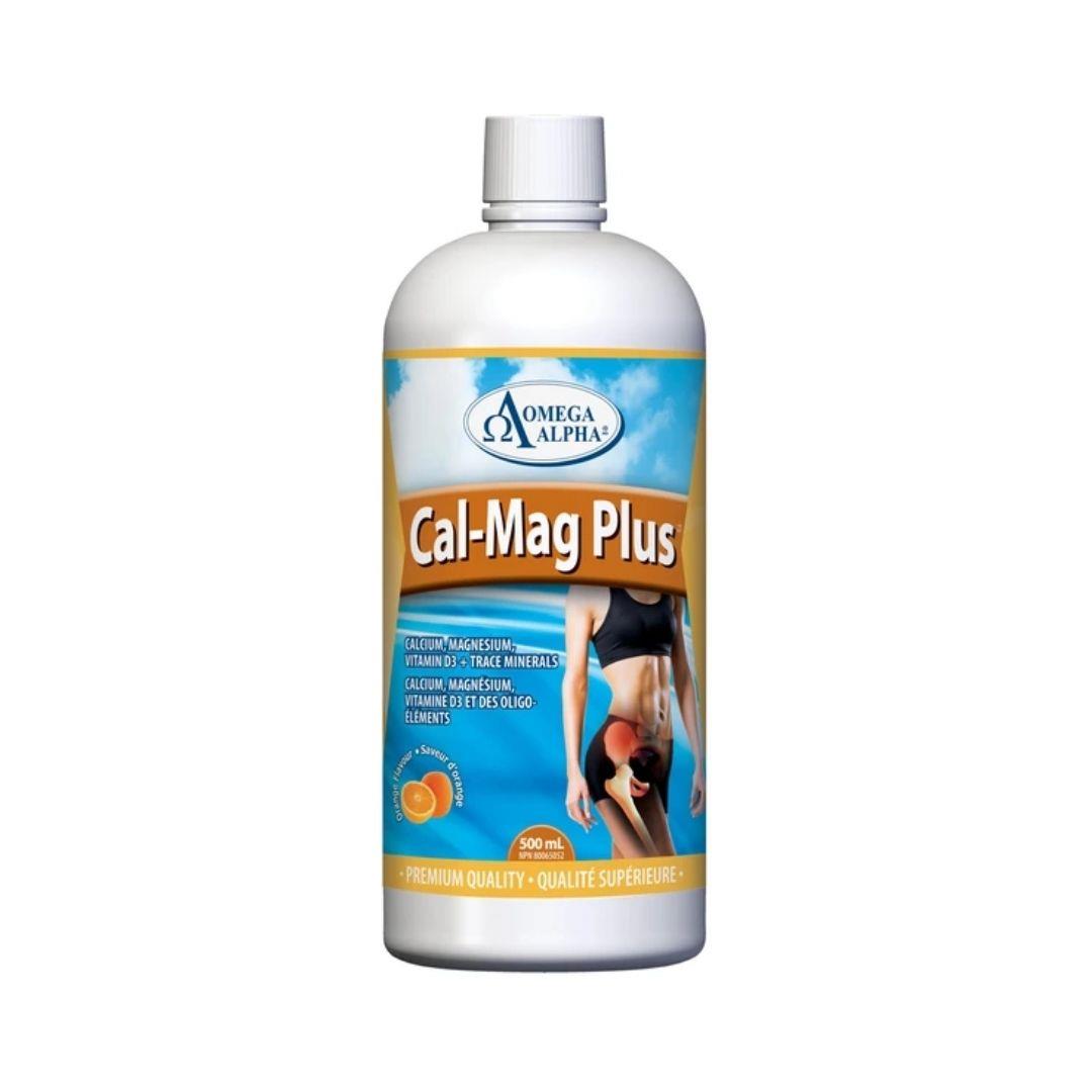 Omega Alpha Cal-Mag Plus™ | Orange Flav 500 mL