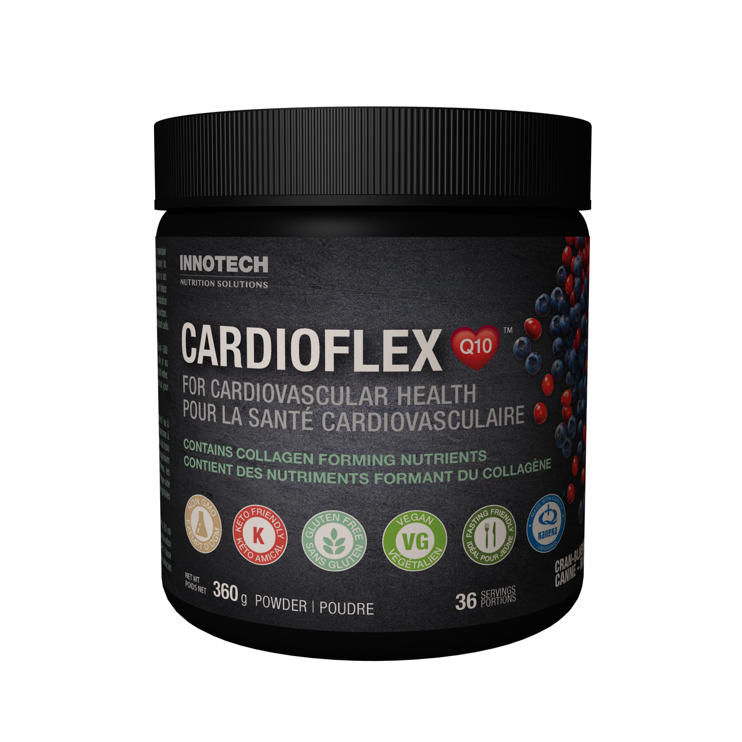 Innotech - CardioFlex Q10 Cranberry / Blueberry - 360 g (Collagen Formation)