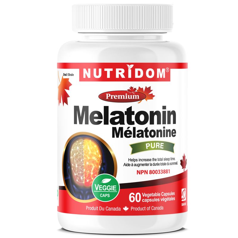 NUTRIDOM® Melatonin 60 Vcaps