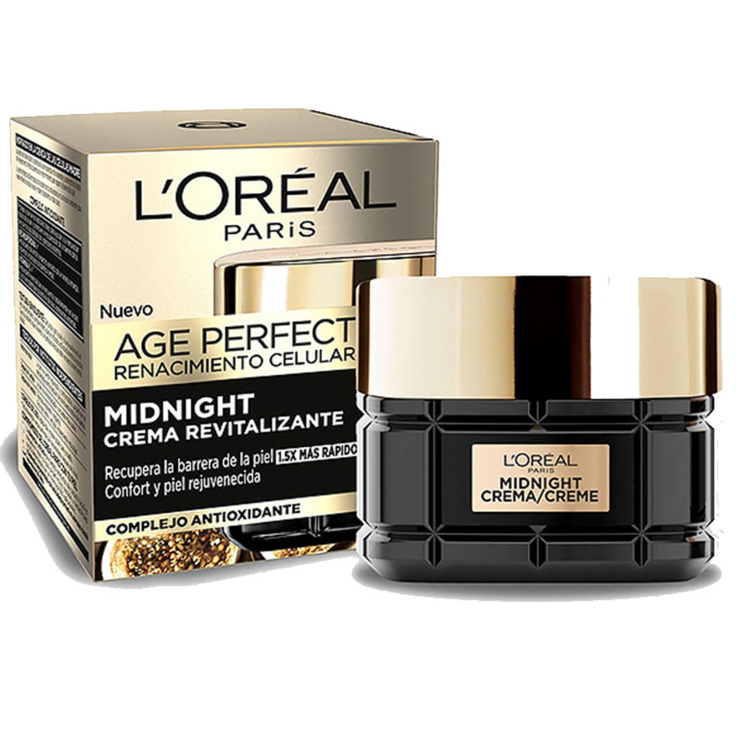 L'OREAL AGE PERFECT MIDNIGHT CREAM FRAGRANCE FREE 50ML