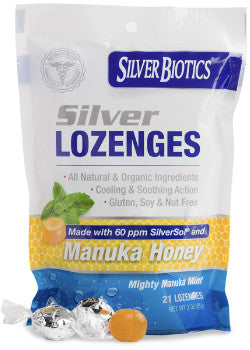 SILVER BIOTICS SILVER LOZENGES, HONEY 21, 85g
