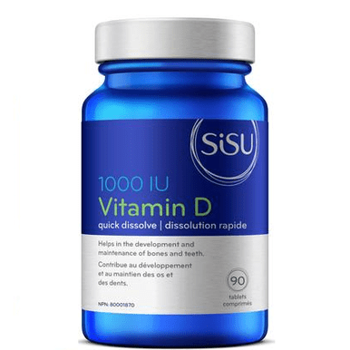 SISU - Vitamin D3 1000 IU, Unflavoured - 90 tabs